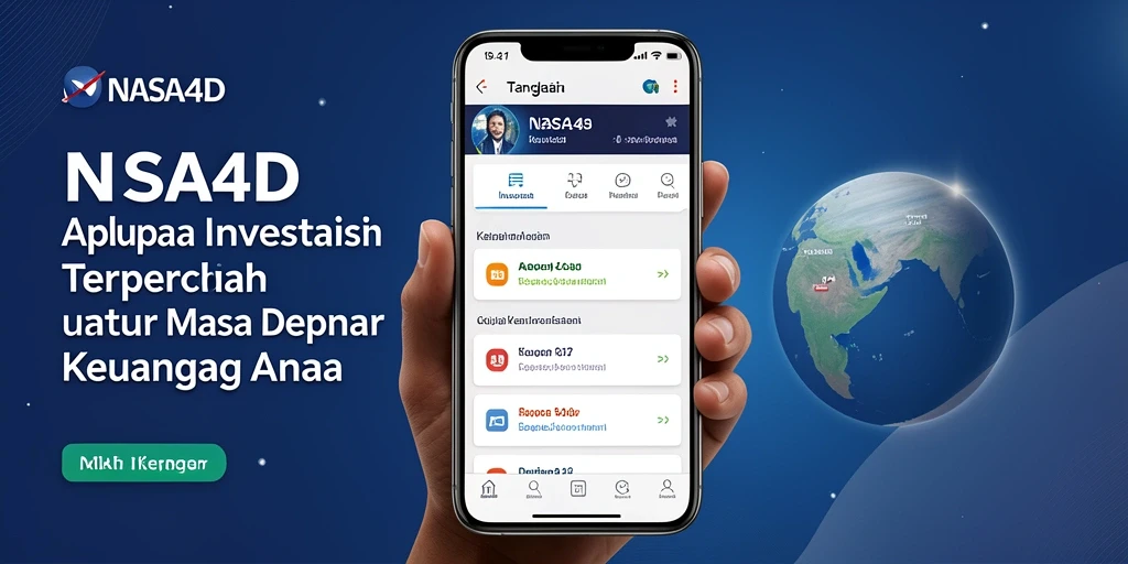 Tampilan antarmuka pengguna NASA4D yang intuitif dan informatif.