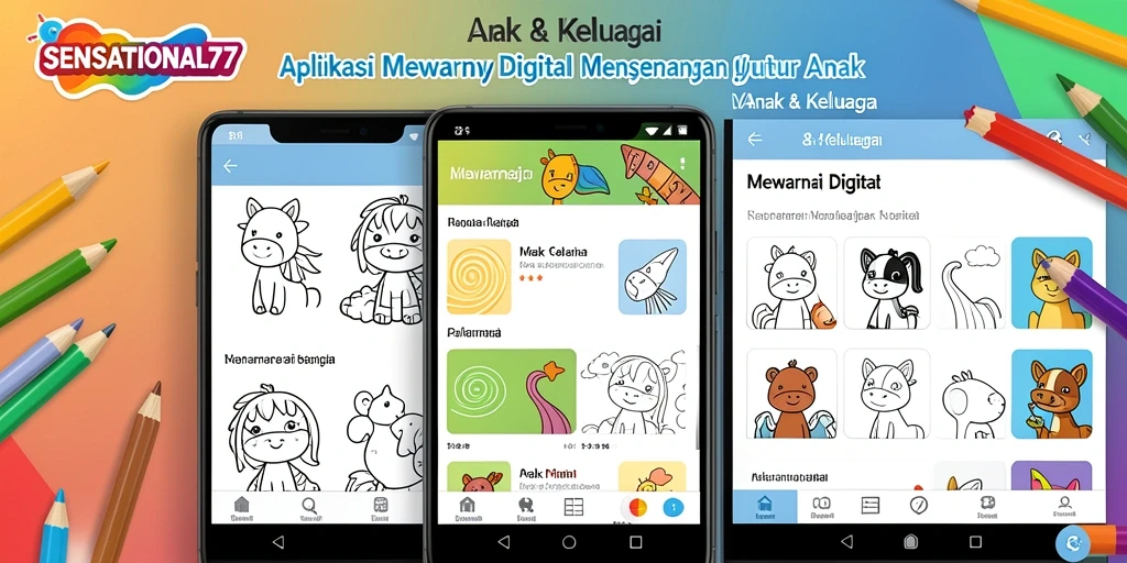 Antarmuka SENSATIONAL77 yang interaktif dan mudah digunakan.